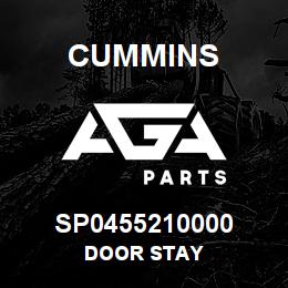 SP0455210000 Cummins DOOR STAY | AGA Parts