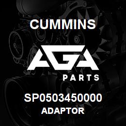 SP0503450000 Cummins ADAPTOR | AGA Parts
