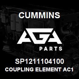 SP1211104100 Cummins COUPLING ELEMENT AC10 SN | AGA Parts