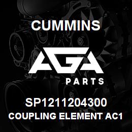 SP1211204300 Cummins COUPLING ELEMENT AC11 SN | AGA Parts