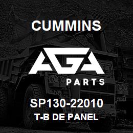 SP130-22010 Cummins T-B DE PANEL | AGA Parts