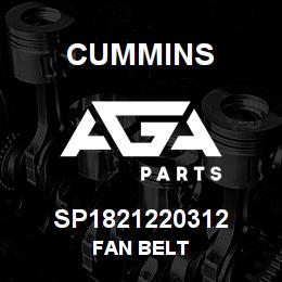 SP1821220312 Cummins FAN BELT | AGA Parts