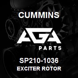 SP210-1036 Cummins EXCITER ROTOR | AGA Parts