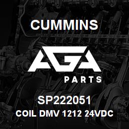 SP222051 Cummins COIL DMV 1212 24VDC | AGA Parts