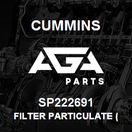 SP222691 Cummins FILTER PARTICULATE (DN40) | AGA Parts