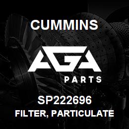 SP222696 Cummins FILTER, PARTICULATE (DN125) | AGA Parts