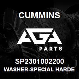 SP2301002200 Cummins WASHER-SPECIAL HARDENED | AGA Parts