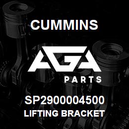 SP2900004500 Cummins LIFTING BRACKET | AGA Parts