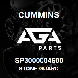 SP3000004600 Cummins STONE GUARD | AGA Parts