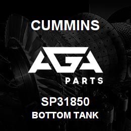 SP31850 Cummins BOTTOM TANK | AGA Parts