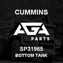 SP31965 Cummins BOTTOM TANK | AGA Parts