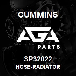 SP32022 Cummins HOSE-RADIATOR | AGA Parts