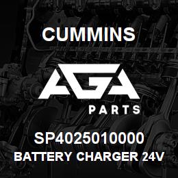 SP4025010000 Cummins BATTERY CHARGER 24V | AGA Parts