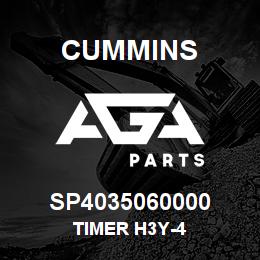 SP4035060000 Cummins TIMER H3Y-4 | AGA Parts