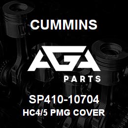 SP410-10704 Cummins HC4/5 PMG COVER | AGA Parts