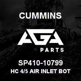 SP410-10799 Cummins HC 4/5 AIR INLET BOTTOM COVER | AGA Parts