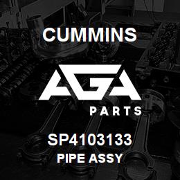 SP4103133 Cummins PIPE ASSY | AGA Parts
