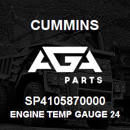 SP4105870000 Cummins ENGINE TEMP GAUGE 24V | AGA Parts
