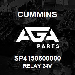 SP4150600000 Cummins RELAY 24V | AGA Parts