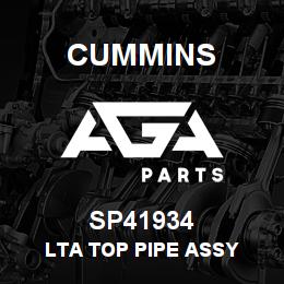 SP41934 Cummins LTA TOP PIPE ASSY | AGA Parts