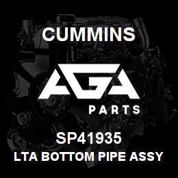 SP41935 Cummins LTA BOTTOM PIPE ASSY | AGA Parts