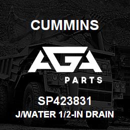 SP423831 Cummins "J/WATER 1/2`` DRAIN LINE""" | AGA Parts