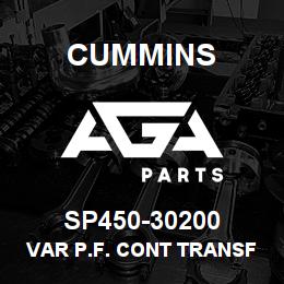 SP450-30200 Cummins VAR P.F. CONT TRANSFORMER | AGA Parts