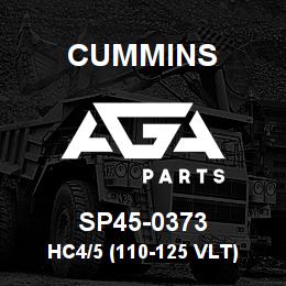 SP45-0373 Cummins HC4/5 (110-125 VLT) HEATER KIT | AGA Parts