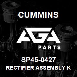 SP45-0427 Cummins RECTIFIER ASSEMBLY KIT BC184 | AGA Parts
