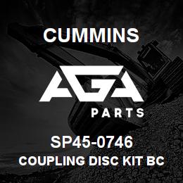 SP45-0746 Cummins COUPLING DISC KIT BCI184 | AGA Parts