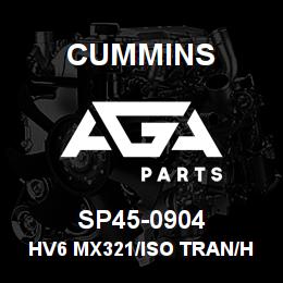 SP45-0904 Cummins HV6 MX321/ISO TRAN/HARN KIT | AGA Parts