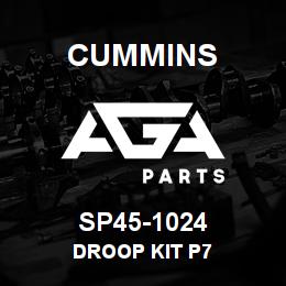 SP45-1024 Cummins DROOP KIT P7 | AGA Parts