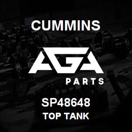 SP48648 Cummins TOP TANK | AGA Parts