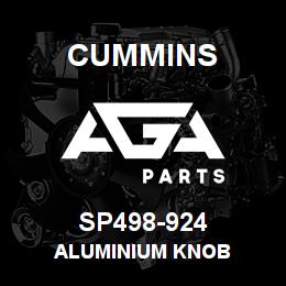 SP498-924 Cummins ALUMINIUM KNOB | AGA Parts