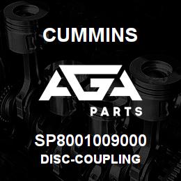 SP8001009000 Cummins DISC-COUPLING | AGA Parts