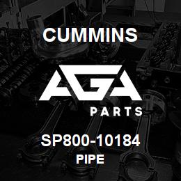 SP800-10184 Cummins PIPE | AGA Parts