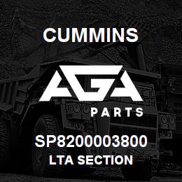 SP8200003800 Cummins LTA SECTION | AGA Parts