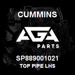SP889001021 Cummins TOP PIPE LHS | AGA Parts