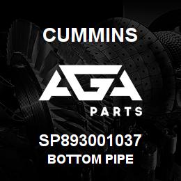 SP893001037 Cummins BOTTOM PIPE | AGA Parts