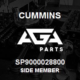 SP9000028800 Cummins SIDE MEMBER | AGA Parts