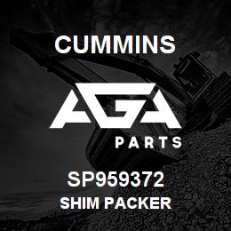 SP959372 Cummins SHIM PACKER | AGA Parts