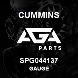 SPG044137 Cummins GAUGE | AGA Parts