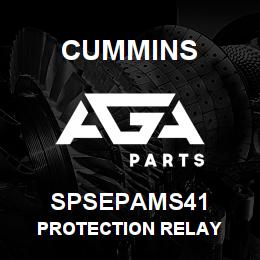 SPSEPAMS41 Cummins PROTECTION RELAY | AGA Parts
