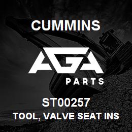 ST00257 Cummins TOOL, VALVE SEAT INSERT | AGA Parts