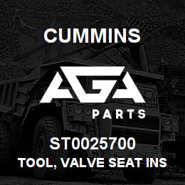 ST0025700 Cummins TOOL, VALVE SEAT INSERT | AGA Parts