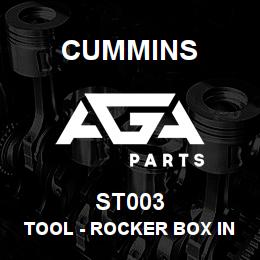 ST003 Cummins Tool - Rocker Box Installation | AGA Parts