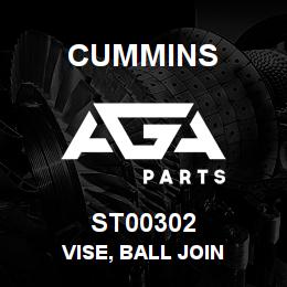 ST00302 Cummins VISE, BALL JOIN | AGA Parts