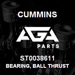 ST0038611 Cummins BEARING, BALL THRUST | AGA Parts