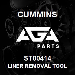 ST00414 Cummins LINER REMOVAL TOOL | AGA Parts