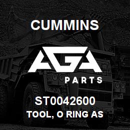 ST0042600 Cummins TOOL, O RING AS | AGA Parts